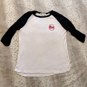 Daydreamer David Bowie Raglan Concert 3/4 Sleeve Tee